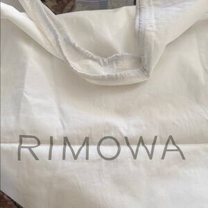RIMOWA Cream suitcase dust laundry dust Bag
